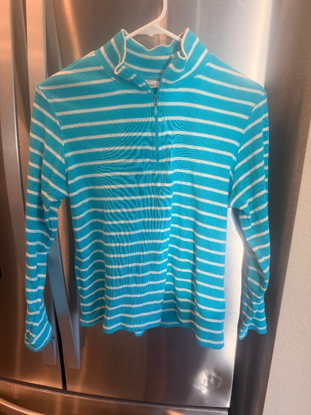 LL Bean Quarter Zip Cotton